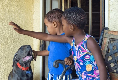 Children supported by Build Africa